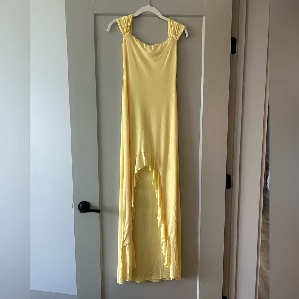 Meshki Yellow Maxi Dress